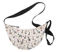 MYSOMY Borsa a tracolla per cani da bestiame australiano borsa a tracolla blu Heeler australiano Regali per cani da bestiame blu, Blueheeler Dog Uk3, 111