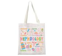 MYSOMY Borsa a tracolla per nefrologia nefrologia infermiera borsa a tracolla Dialisi Crew Gift CCHT Regalo Dialisi Tech Gift, Nefrologia Tb, 13.7inch*15inch