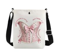 MYSOMY Borsa a tracolla Queen History Queen Fans Regali di Royalty francese Let Them Eat Cake Gift Regency Borsa a tracolla, Quando tutti sono Uk2, 111