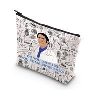 MYSOMY Dr Now, borsa per il trucco Dr. Now Merchandise Do You Look Like You're Malnourished Dr Now Gifts, Sembri Mb