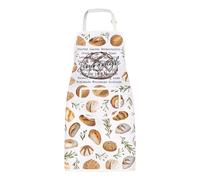 MYSOMY Grembiule con tasche a lievito naturale, regalo per amanti del pane, lievito naturale, da forno, per pane artigianale, regalo, Grembiule a lievitazione naturale 2, Taglia unica