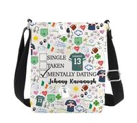 MYSOMY Johnny Inspired Crossbody Bag Johnny & Shannon Gift Tommen College Gift Romance Book Inspired Borsa a tracolla, Johnny Cb1, 111