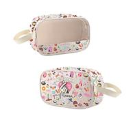 MYSOMY K-Drama Mama - Beauty case trasparente, idea regalo K-Drama Addict, da viaggio, Mamma Cmb3, Retro