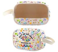 MYSOMY Lucky Bingo Tote Bag Bingo Lover Gambler Gift Out Of My Way I'm Going To Bingo Travel Bag Organizer Shopping Bag, Andando Tb, 6.7*10.2*3.5inch
