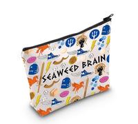 MYSOMY Percy Seaweed Brain The Lightning Thief Trousse Percy Riptide Sword Bag Heroes of Olympus Bag Book Lover Gift, Borsa per cervello di alghe 3, morden