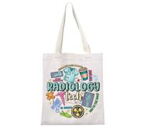 MYSOMY Radiologic Technologists Tote Bag X-Ray Tech Diagnostica Regalo di ringraziamento per tecnologo radiologico, Radiologia Tech Tb3, 13.7inch*15inch