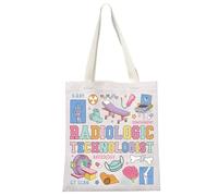 MYSOMY Radiologic Technologists Tote Bag X-Ray Tech Diagnostica Regalo Radiologia Tech Survival Kit Bag, Tecnologo Radiologico Tb3, 13.7inch*15inch