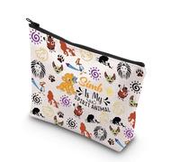 MYSOMY Simba - Trousse per trucchi Simba Lover Gifts Simba is My Spirit, con cerniera ispirata al film Animal Lion, Simbaspirit