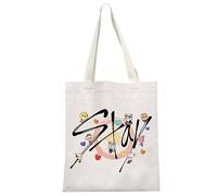 MYSOMY Stay Fandom Tote Bag K-POP Boy Group Gift Fans Shopping Bag Personaggio Borsa Riutilizzabile Music Lover Merch, Regno Unito Stay2 Tb, Taglia Unica