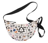 MYSOMY Therianthropy Borsa a tracolla Therianthrope Regalo Therianthrope Borsa a tracolla Therianthropy Lupo Regali Simbolo Therianthropy Regali, Just Who We Are Uk3, 111