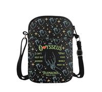 MYSOMY WSNANG Borsa a tracolla ispirata alla saga greca, regalo per gli amanti della saga di Itaca, Regno Unito Itaca Cb, 14.7 x 2 x 21centimeters (5.8 x 0.8 x 8.3 inches)