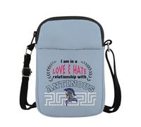 MYSOMY WSNANG - Borsa a tracolla ispirata alla storia dell'avventura della città natale musicale con cerniera, regalo per fan del teatro musicale, Uk Hate Cb, 14.7 x 2 x 21centimeters (5.8 x 0.8 x 8.3