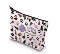 MYSOMY Yzma - Trousse per trucchi a forma di gatto, regalo per amanti di Yzma is My Spirit, animale, Kronk e Yzma, con cerniera, Spirito Yzma