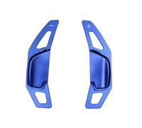 MYSSJS Estensioni Volante Per Corolla Camry RAV4 Zelas Mark 2010 2011 2012 2013 2014 2015 2016 2017 Leve Cambio Per Auto Al Volante Estensione Copertura(Blue)