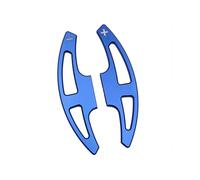 MYSSJS Estensioni Volante Per Serie 3 E90 E92 E93 M3 E70 E71 X5M X6M 2010-2014 Paletta Di Prolunga Del Cambio In Metallo Per Volante Auto(Blue)