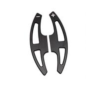 MYSSJS Estensioni Volante Per Serie 3 E90 E92 E93 M3 E70 E71 X5M X6M 2010-2014 Paletta Di Prolunga Del Cambio In Metallo Per Volante Auto(Black)