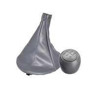 MYSSJS Per 500 500c 2007-2013 Panda 2003-2012 Pomello Del Cambio A 5 Marce Leva Penna Cuffia Parapolvere Copri Pomello Cambio(Gear knob gaiter)