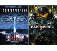 Mysterious Aliens & Robots? Heck Yea! Double Feature - Independence Day and Pacific Rim ( DVD 2 Pack)