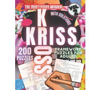 Mysterious Brainer M Ph 200 Kriss Kross Framework Puzzle Book, Vol. (Tascabile)