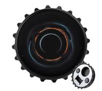 Mysterious Cosmic Black Holes - Apribottiglie magnetico, salvaspazio, divertente, apribottiglie e magnete per frigorifero, per campeggio, viaggi, campeggio, colore: nero