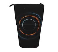 Mysterious Cosmic Black Holes - Astuccio espandibile per matite e matite, in tessuto Oxford multi-design, altezza regolabile, trousse multiuso per cosmetici