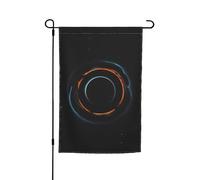 Mysterious Cosmic Black Holes Bandiera decorativa da giardino, 30,5 x 45,7 cm, antirughe e anti-sbiadimento, adatta per giardino, cortile, prato, balcone