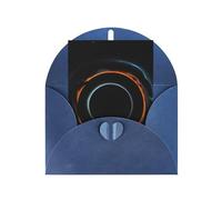 Mysterious Cosmic Black Holes Biglietti di auguri, biglietti di ringraziamento e buste, 10,2 x 15,2 cm, per matrimoni, baby shower, feste.