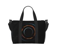 Mysterious Cosmic Black Holes Borsa da viaggio grande borsa da palestra, borsa a tracolla per weekend e viaggi d'affari, leggera