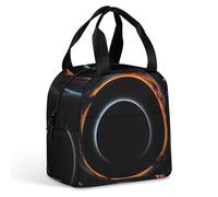 Mysterious Cosmic Black Holes Borsa per il pranzo per donne e uomini, borsa termica portatile con manico, a prova di perdite, riutilizzabile, per lavoro, picnic, viaggi