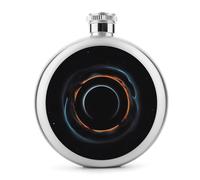 Mysterious Cosmic Black Holes - Fiaschetta per liquori, in acciaio inox, a prova di perdite, portatile, per esterni, campeggio, viaggi, regali