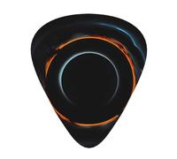 Mysterious Cosmic Black Holes - Set di 12 plettri per chitarra, inclusi 3 spessori di plettri per chitarre acustiche, ukulele e altro ancora.