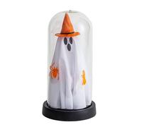 Mysterious Glowing Witch Hat LED Hanging Light ABS Decorazione di Halloween Per Indoor Outdoor Party & Kids Room ABS Halloween Party Night Lamp
