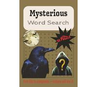Mysterious Word Search: Bold, Easy-to-read design, Ideal for adults, teens, and seniors, Relaxing Word Find Puzzles, compact 6” x 9” book