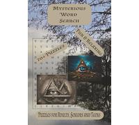 Mysterious Word Search Puzzle Book: Word Searches with Easy to Read Print about Mystery, The Unknown, Myths and More | 6x9 inches,150pages | 70+ Puzzles... Gift for Vacations, Holidays and Relaxation