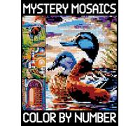 Mystery Mosaics Color by Number: Fun Pixel Coloring Book for Adults and Kids | Color Quest for Stress Relief & Relaxation