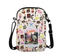 Mystery Shack Borsa a tracolla ispirata ai cartoni animati Borsa a tracolla Gravity Falls Borsa a tracolla Mystery Shack Carry On Bag, Mystery Shack - Borsa a tracolla, 15*21*2cm