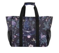 Mystery Witch Hats Utility Bag per bauletto pieghevole impermeabile con manici borsa da spiaggia, cappelli strega mistero, 1 size, Moda