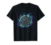 Mystic all Seeing Eye Rune Portal Circle Maglietta