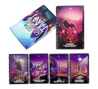 Mystic Arcana - Tarocchi Reading Card Set, Beginner Divination Guide Deck, Classical Aesthetic Illustration Style Design, Spiritual Insight Game for Learning Use, Tarocchi Deck, Family Gathering Use
