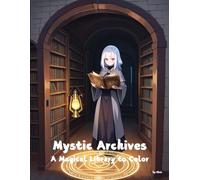 Mystic Archives: Magical library coloring book