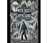 Mystic Beasts and Cryptid Legends: A Colring Adveture