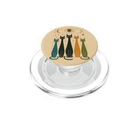 Mystic Cats Celestial Eye Moon Feline PopSockets PopGrip per MagSafe