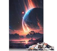 Mystic Cosmos Galaxy Puzzle per adulti, 1000 pezzi, gioco fai da te, puzzle per adulti, per donne, bambini, 1000 pezzi (75 x 50 cm)