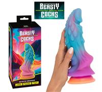 Mystic Dragon Anal Plug Fluorescente Beasty Cocks silicone liquido Butt Plug