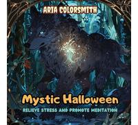 Mystic Halloween: A Magical Coloring Journey for Adults and Teens