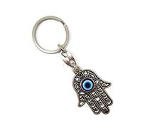 MYSTIC JEWELS By Dalia - Portachiavi con occhio turco e mano di Fatima, Hamsa, portafortuna, da regalare
