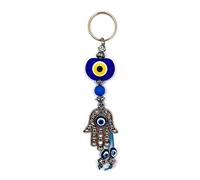 MYSTIC JEWELS By Dalia - Portachiavi occhio turco elefante - portafortuna - Good Luck Keychain - regalo