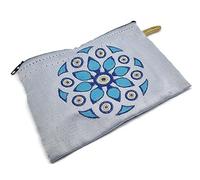 MYSTIC JEWELS - Portamonete per carte, chiavi - design Occhio per buona fortuna - Traditional (15 x 10 cm), Modello 5, Portafogli