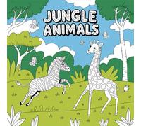 Mystic Jungle Journey: 100 Pages of Animals and Nature: Find calm while coloring tropical wildlife and magical plants.