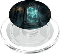 Mystic Mirror Portal Gothic Fantasy Magic Realm Grafica PopSockets PopGrip per MagSafe